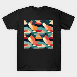 Geo Diamond: A Vibrant and Playful Fabric Pattern for Modern Fashion #1 T-Shirt